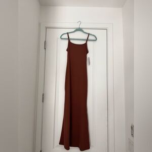 Wild Fable Rusty Brown Maxi Dress